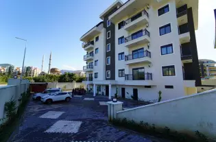 Квартира 1+1 площадью 53 кв. метра в районе Оба, Аланья, Турция