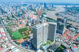 Однокомнатные квартиры в ЖК The Pinnacle Residence, Пномпень, Камбоджа