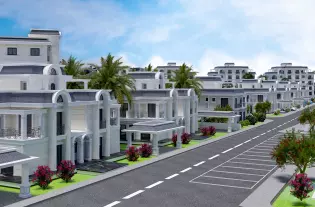 Квартиры в жилом комплексе LA PALAZZO, Искеле, Северный Кипр