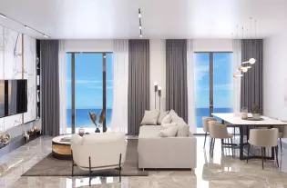 Квартиры 2+1 в жилом комплексе KEYWEST TOWERS, Гюзельюрт