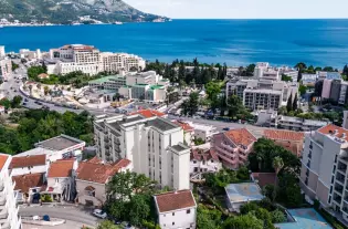 Новая квартира с тремя спальнями в Борети, Будва, Черногория