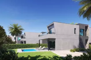 Detached villas with private pool