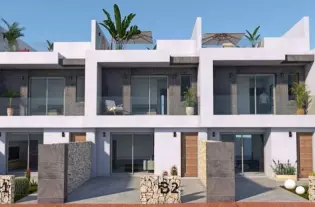 Complex of 3 duplex townhouses in Torre de la Horadada 400 meters from the beach