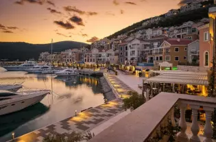 Новая квартира с одной спальней на Луштице