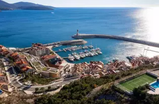 Новая квартира с двумя спальнями на Луштице