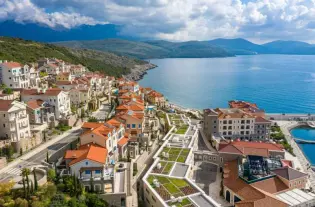 Квартира с одной спальней на Луштице