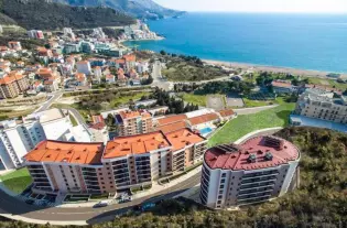 Квартира с двумя спальнями в Бечичи