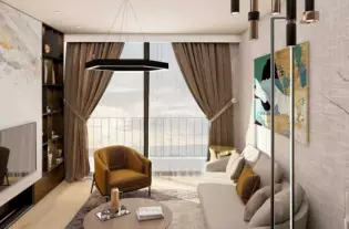 Квартира с одной спальней в Бечичи