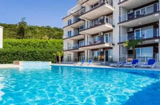 Квартира с одной спальней в Будве