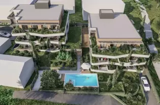 Квартира с одной спальней в Доброте