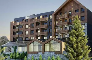 Квартира с двумяспальнями в Колашине