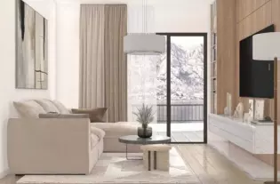 Квартира с тремя спальнями в Ораховце