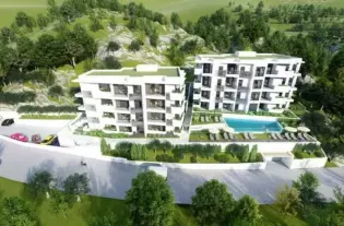 Квартира с двумя спальнями в Петроваце