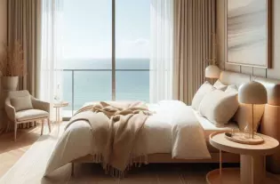 Квартира с одной спальней в Тивате