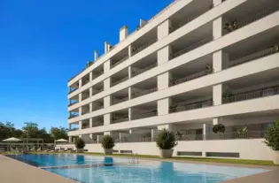 Апартаменты с двумя спальнями закрытом комплексе не далеко от Валенсии - SN5368