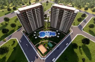 Эксклюзивная продажа! Ilkem Hayat Towers - ЖК в 500 метрах от моря (007000)