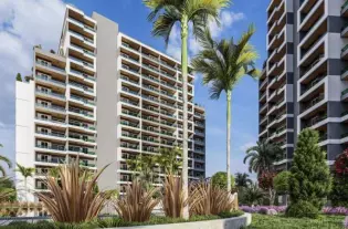 Комфортные и современные квартиры от застройщика в жилом комплексе в Мерсине (002486)