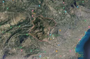 Большой участок под застройку в городе Polop - EUS6369