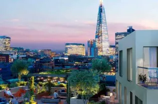 Современная квартира в непосредственной близости от центра Лондона (004283)