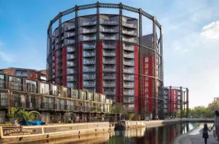 Элитный жилой комплекс у канала Риджентс с видами на Олимпийский парк и Канэри-Уорф (012283)