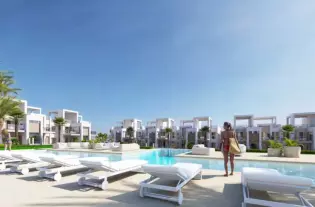 Частный жилой комплекс в Аликанте - квартиры от 74 до 86 м² - 391162