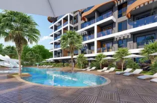 Апартаменты от застройщика, район Авсаллар (008202)