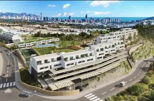 Дуплекс в шикарном комплексе в городе Финестрат - CP7014