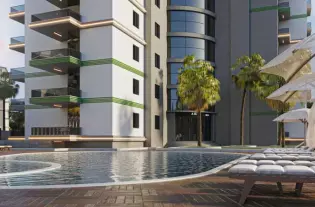 Апартаменты на продажу в новом ЖК в Авсалларе, Алания (004121)