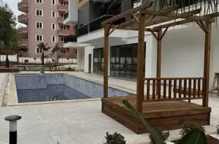 Просторная квартира 2+1 от инвестора в современном жилом комплексе в районе Авсаллар (17600)