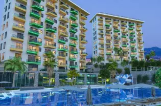 Квартира 1+1 в Авсалларе с развитой инфраструктурой и близостью к морю (44800)