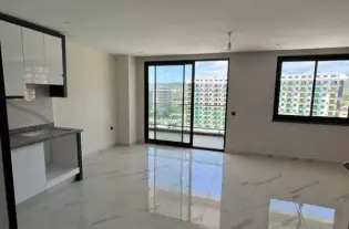 Просторная квартира 2+1 с видом на море в живописном Авсалларе (45500)