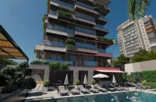 Квартира 1+1 от  инвестора в комплексе с шикарной инфраструктурой в центре Алании (12500)