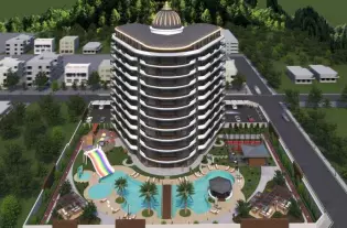 Современная квартира от инвестора в элитном жилом комплексе в Газипаше (23700)