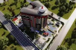 Современная квартира на завершающей стадии строительства в Газипаше (33100)