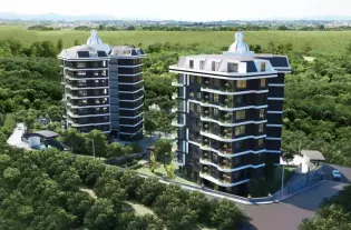 Квартиры в Алании, тихий район Демирташ (009293)