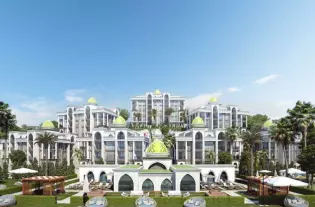 Грандиозный проект жилого комплекса премиум-класса, Каргыджак (01214)