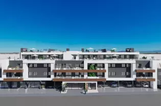 Квартира с двумя спальнями и садом в городе Бенихофар - AM6055