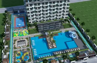 Апартаменты в новом ЖК, район Махмутлар (01649)