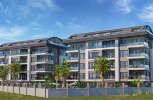 Потрясающий проект в экологически чистом районе Алании - Оба (002110)