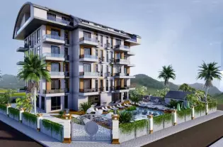 Квартиры от застройщика в новом ЖК в районе Оба (008398)