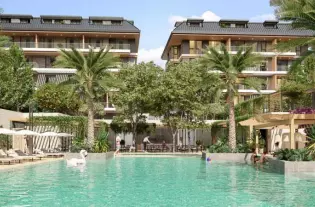 Квартиры с возможностью получения гражданства Турции, район Оба (00179)