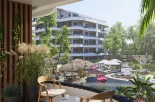 Квартиры в жилом комплексе в отличной инфраструктурой в районе Оба (002484)