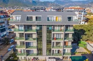 Прекрасная квартира от собственника всего в 1,4 км от берега моря в живописном районе Оба (28800)