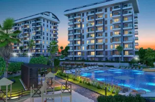 Квартиры в современном жилом комплексе от известного застройщика, район Паяллар (01412)