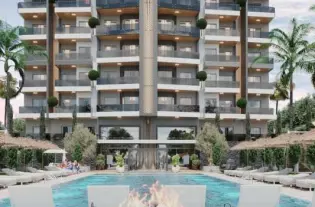 Современный жилой комплекс класса люкс с видом на море в районе Паяллар (00978)