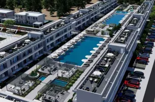 Апартаменты в уникальном жилом комплексе в живописном уголке Енибогазичи (003494)