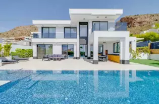 Новая вилла класса люкс в современном стиле в городе Финестрат​ - AL5645