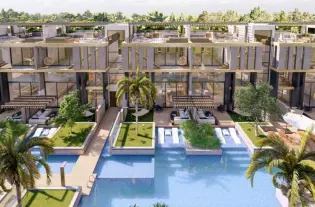 Апартаменты премиум-класса от застройщика на побережье Северного Кипра (002528)