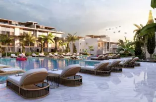 Апартаменты с панорамным видом на горы и море в формате 360° (001304)