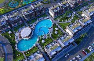 Квартиры с современным дизайном в комплексе в Йени Еренкой (011120)